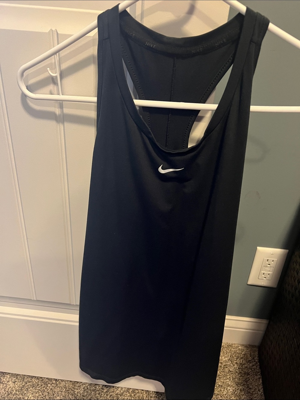 Nike Women’s Black Backless Athletic Tank Dress